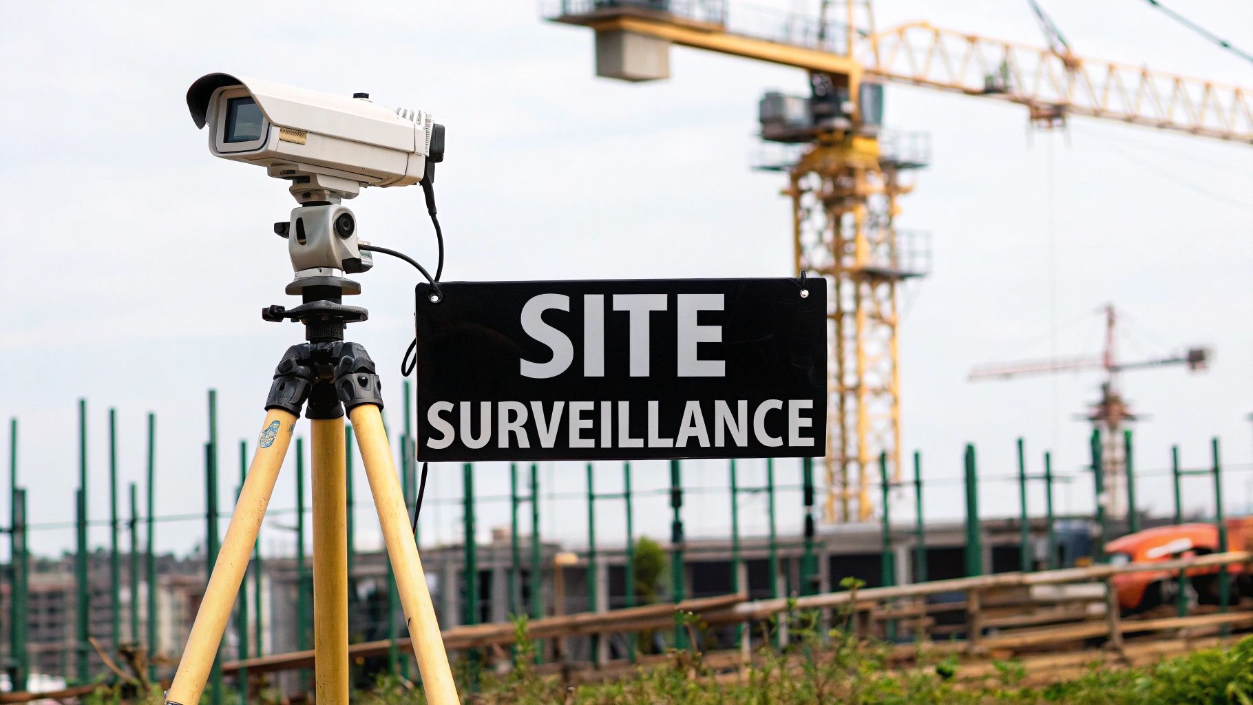 Your Guide to Construction Site Security Camera Rental