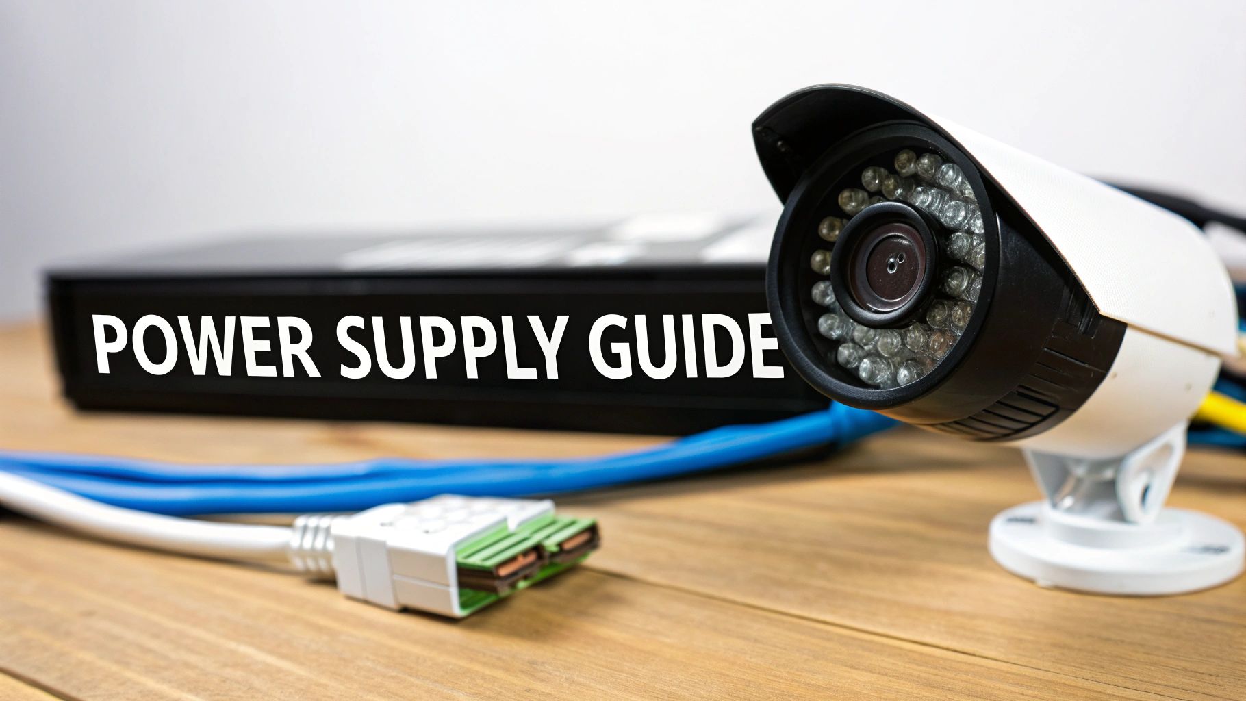 Your Guide to Video Surveillance Camera Power Supply