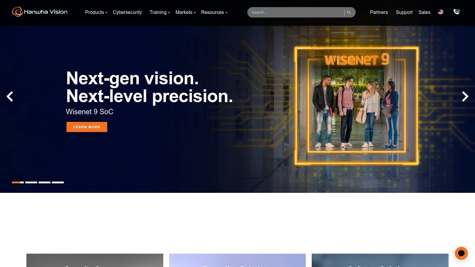 Wisenet Security Cameras