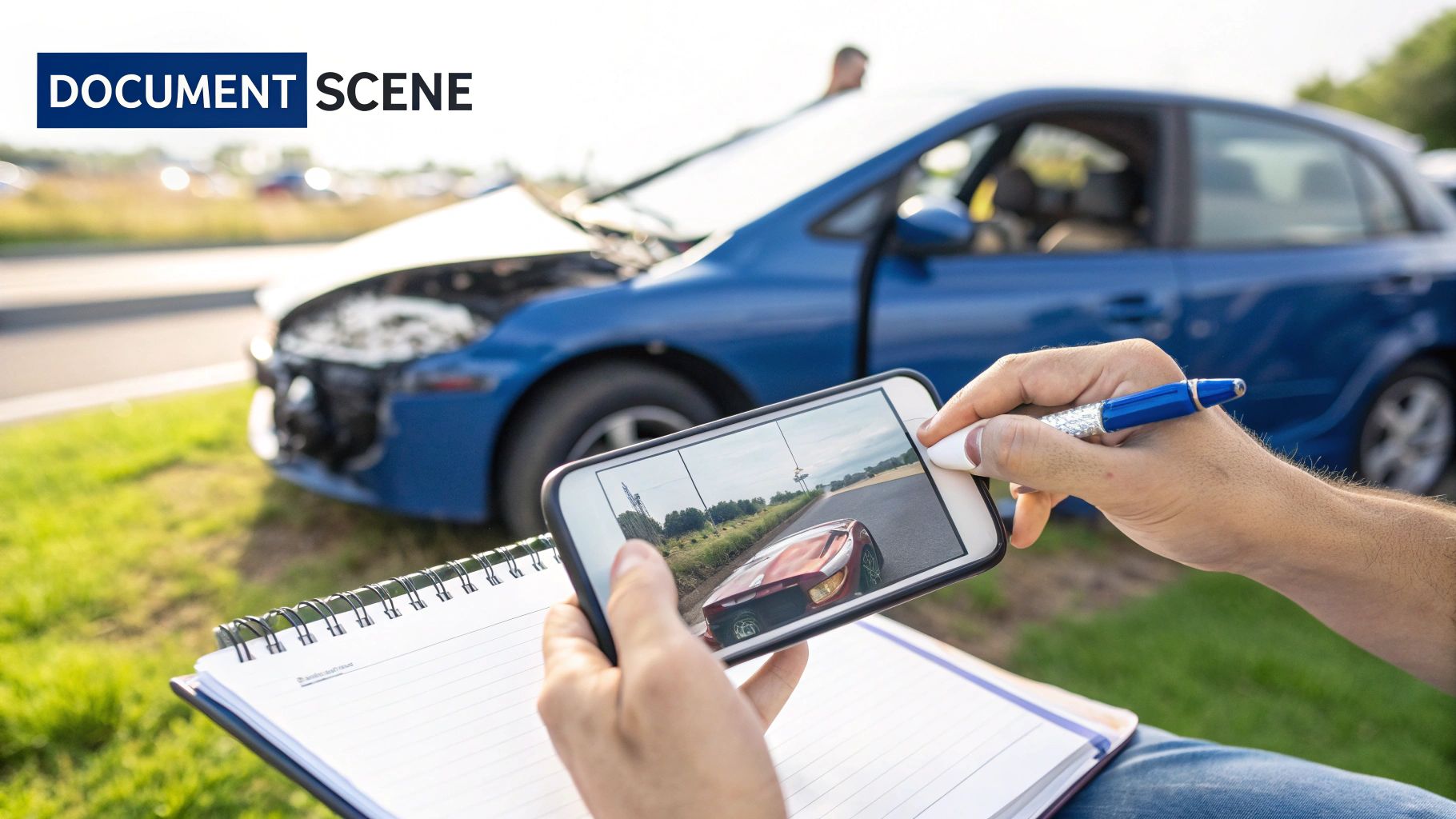 Document the Scene with Photos and Detailed Notes