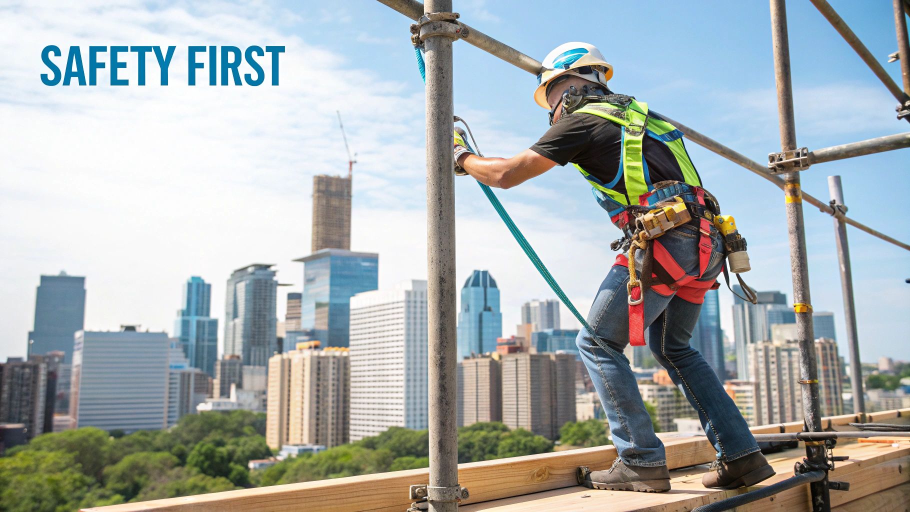 Working at Height Safety Training Guide Image