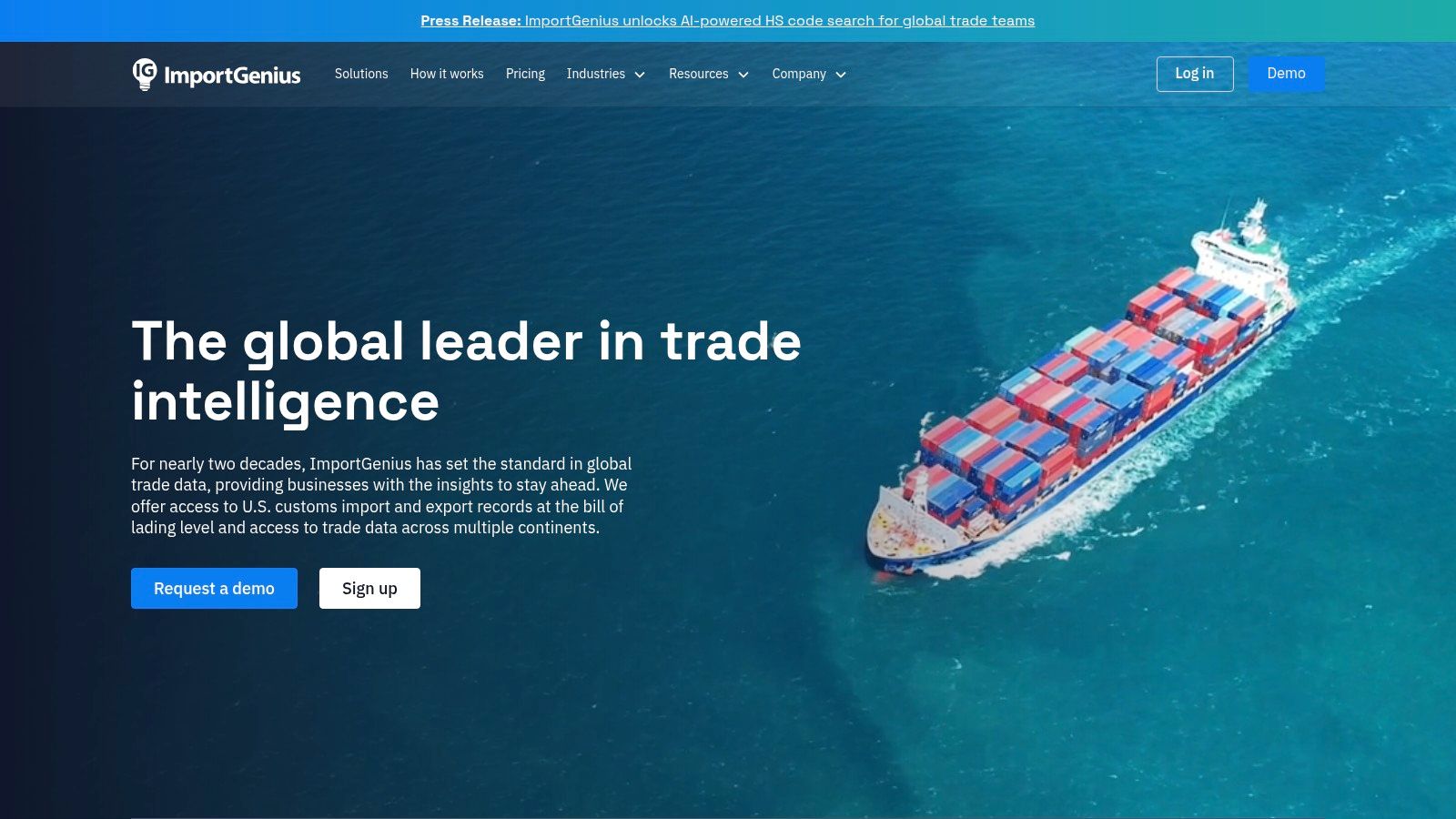ImportGenius – Global trade data platform