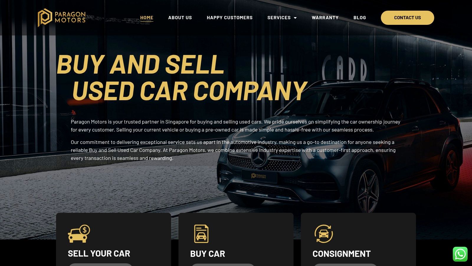 Paragon Motors (Car Export Singapore)