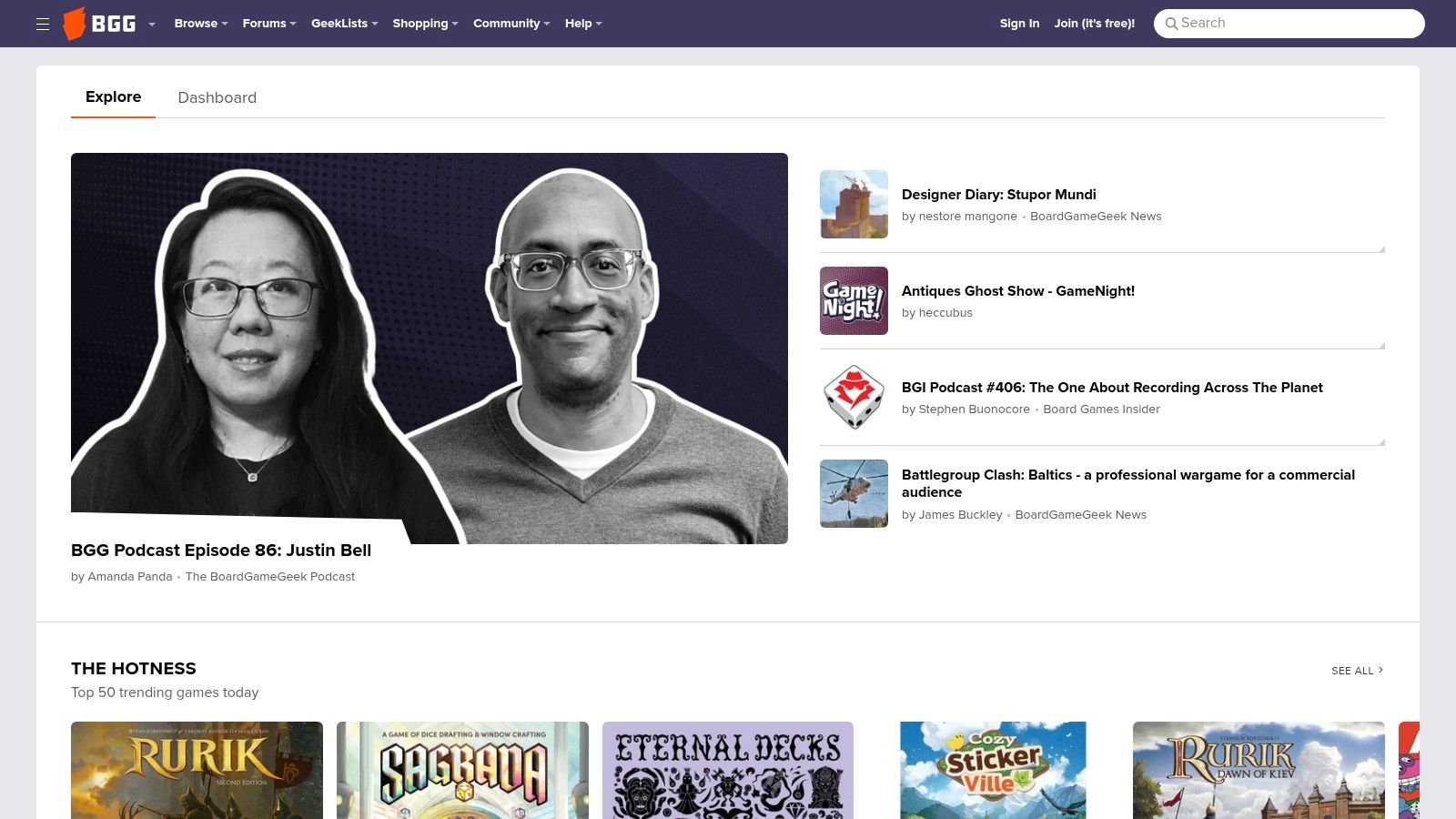 BoardGameGeek GeekMarket