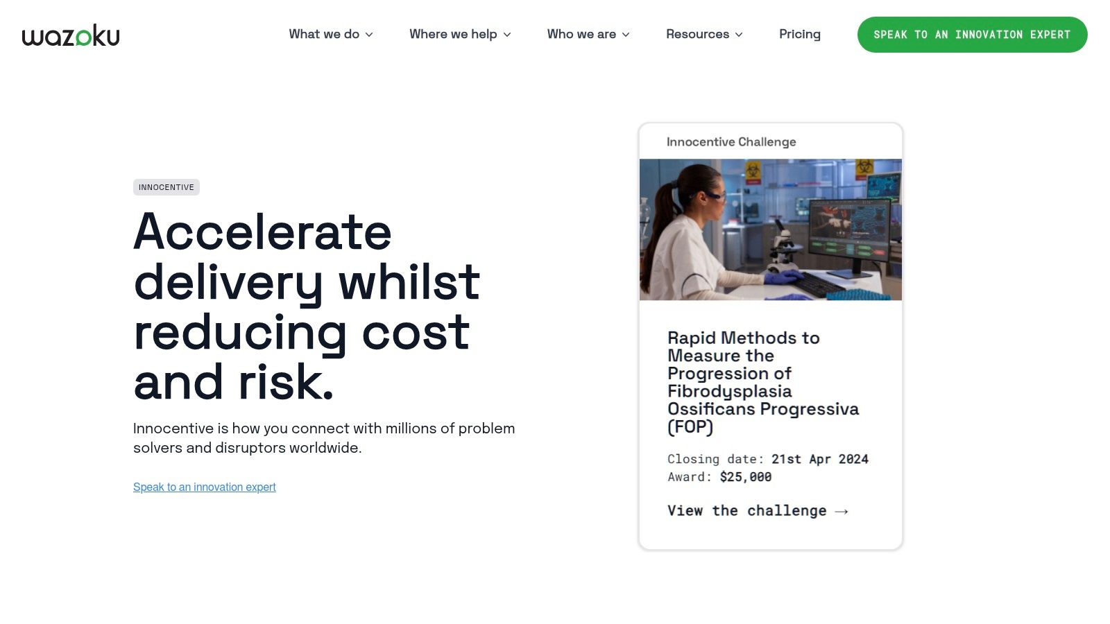 Wazoku Crowd (formerly InnoCentive)