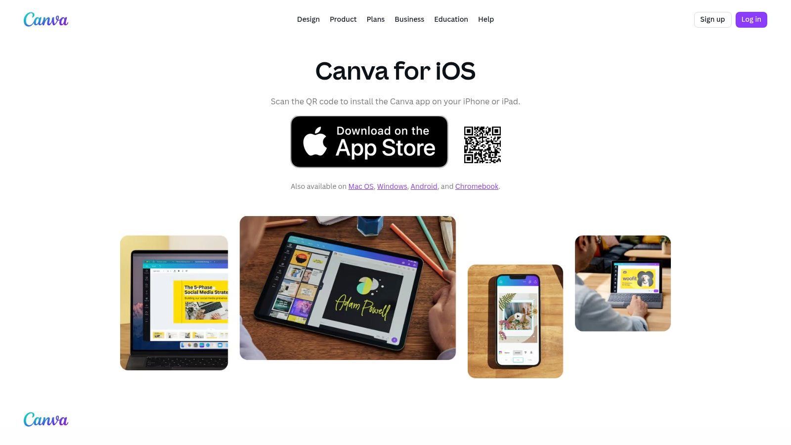 Canva – Web Design & Photo Editor (Web)