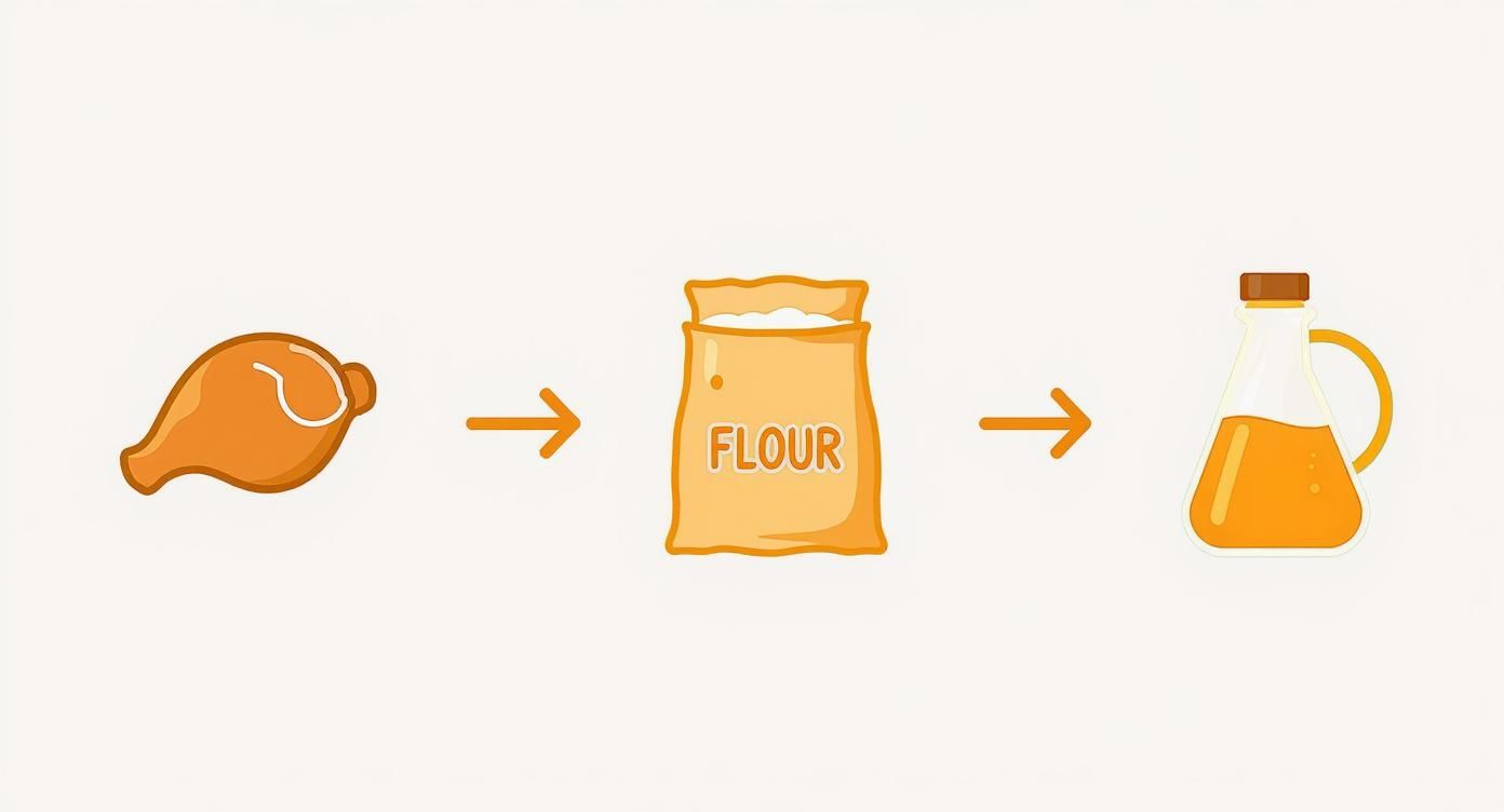 Infographic about bbq chicken bites