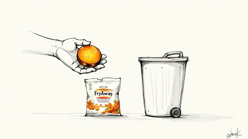 Clogged kitchen sink drain with a wrench trying to fix it.