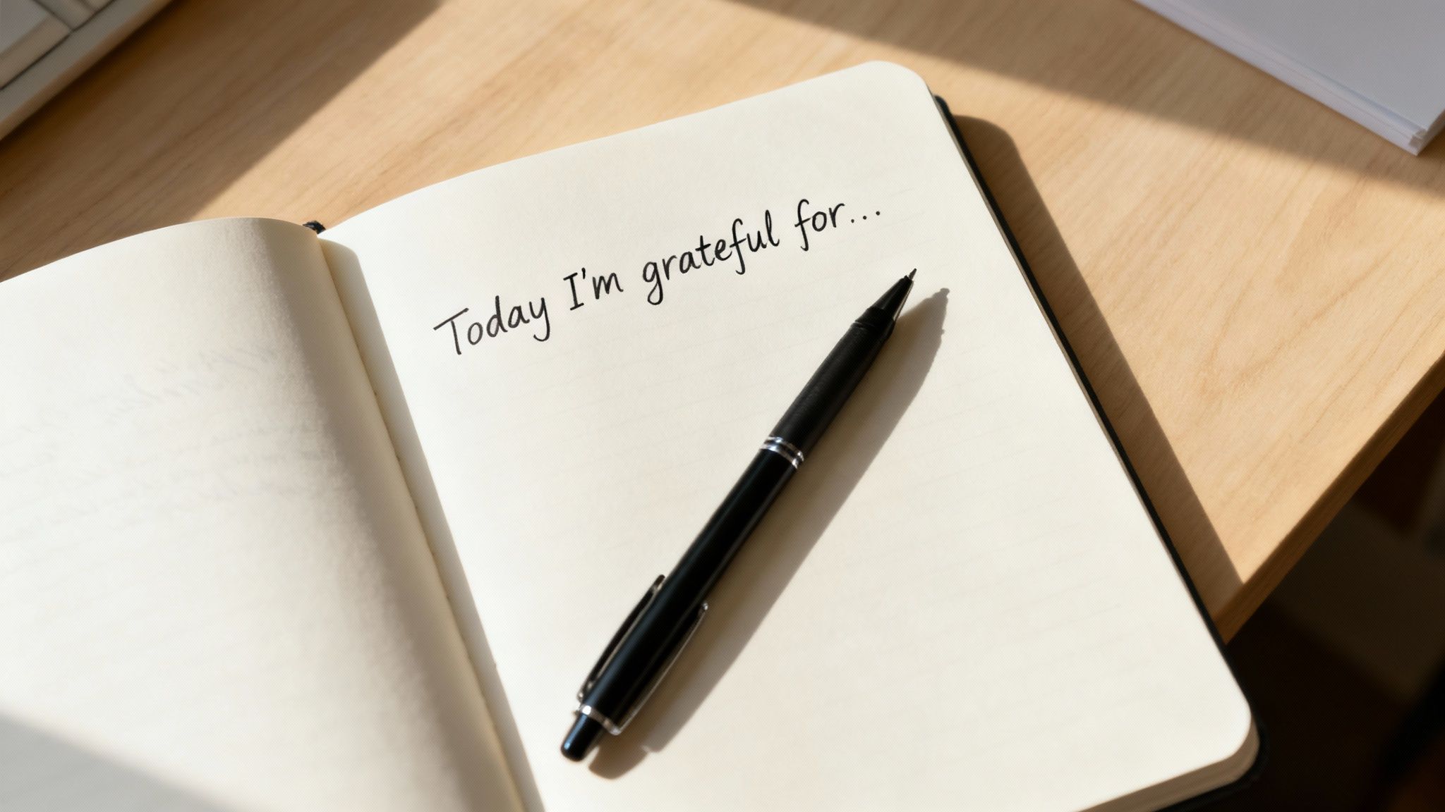 Gratitude Journaling