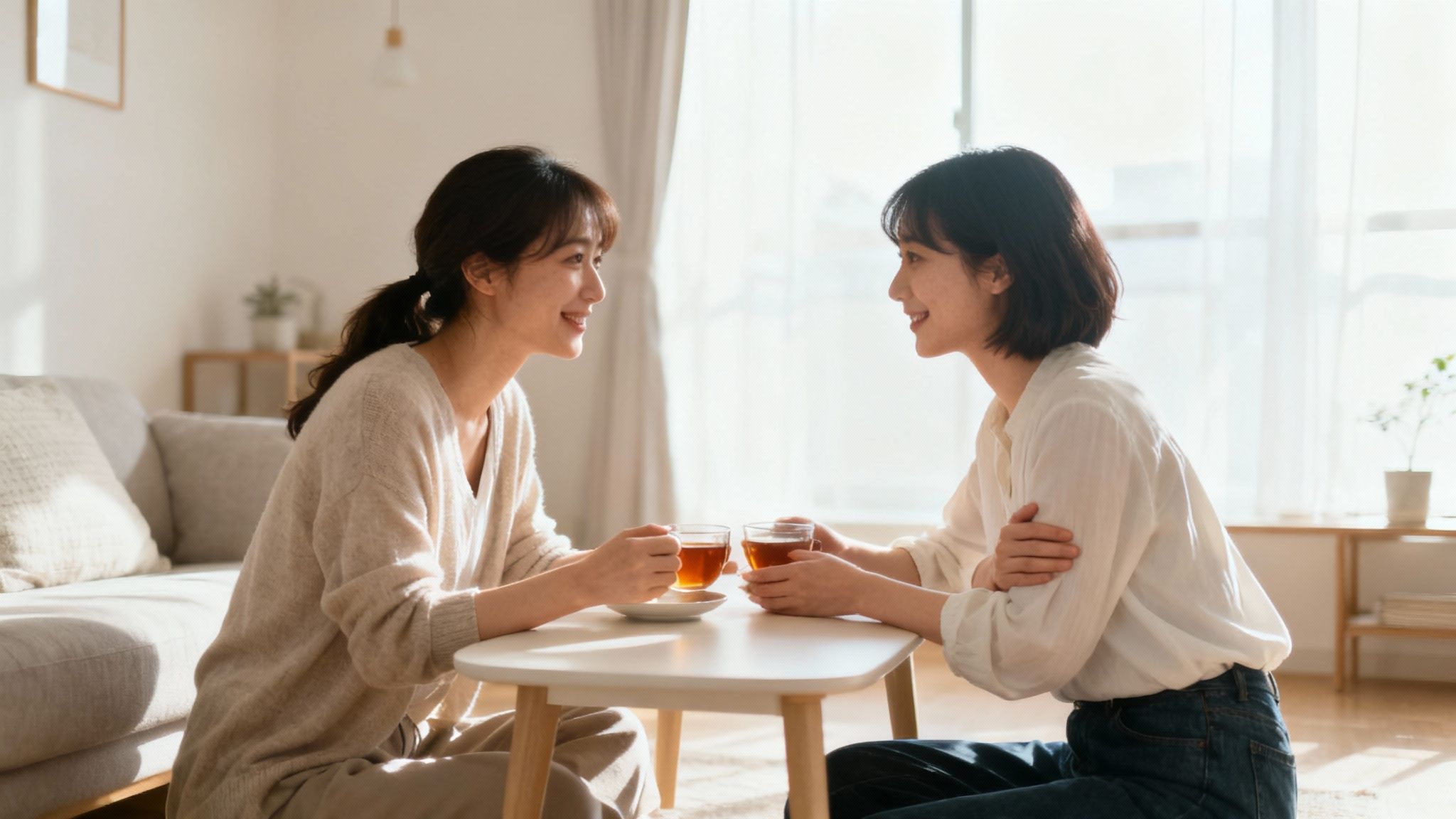 A group of friends supporting each other, symbolizing a strong support system.