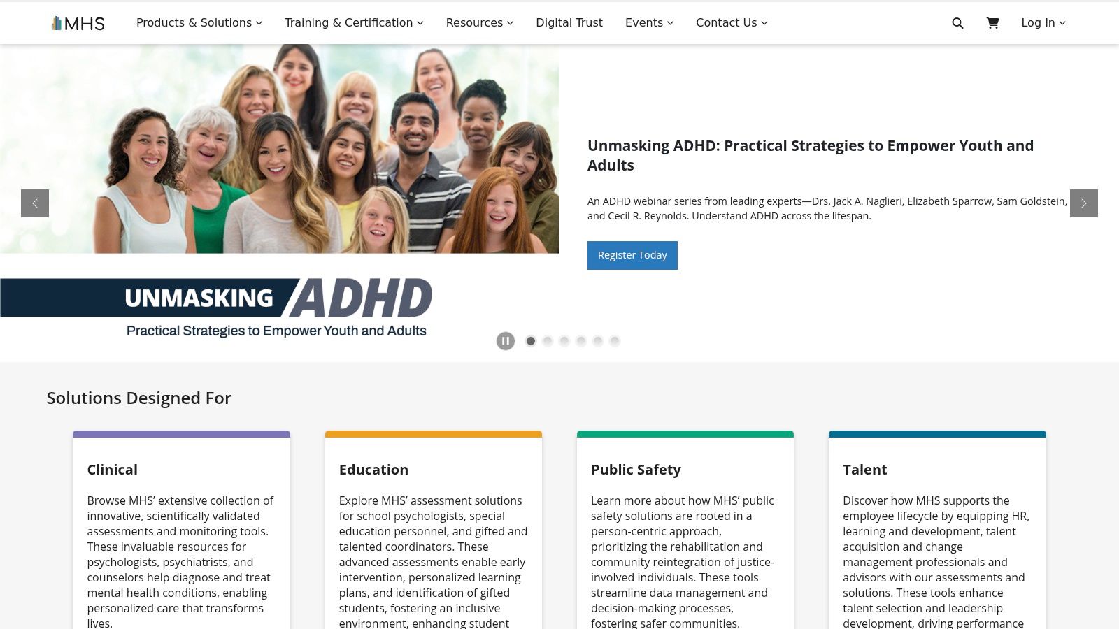 MHS Online Assessment Center+ (Multi-Health Systems)