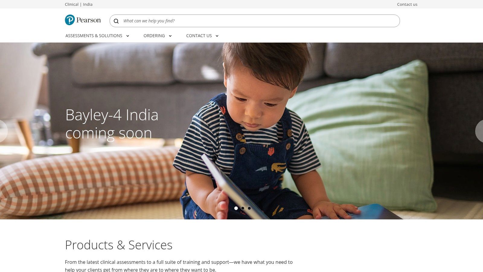 Pearson Clinical Assessment India (Q-global)