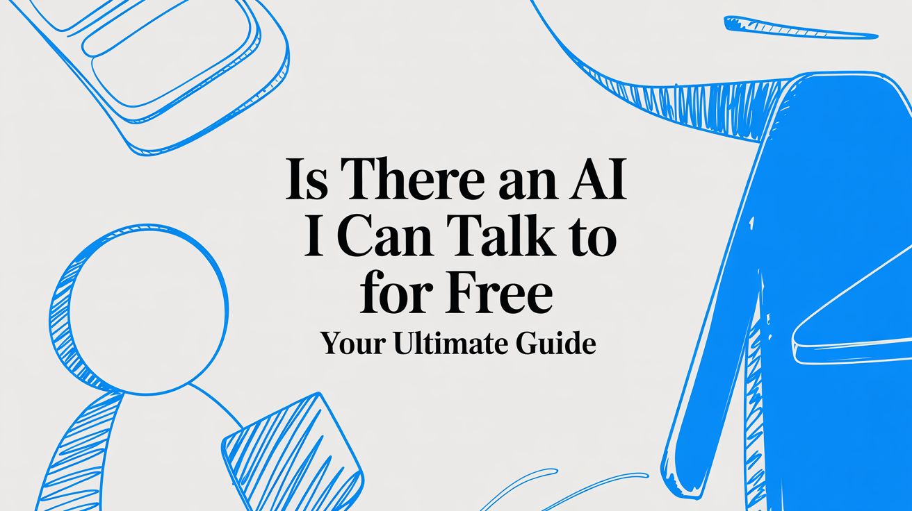 Is There an AI I Can Talk to for Free? Your Ultimate Guide