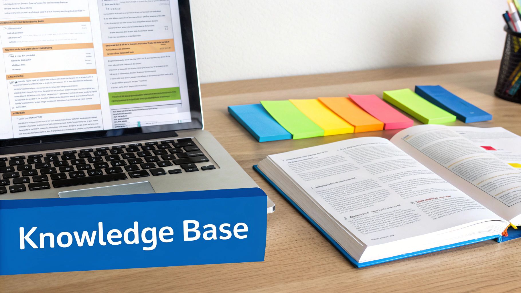 A developer training an AI model on a computer screen, symbolizing the chatbot building process