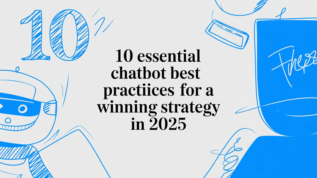 10 Essential Chatbot Best Practices for a Winning Strategy in 2025