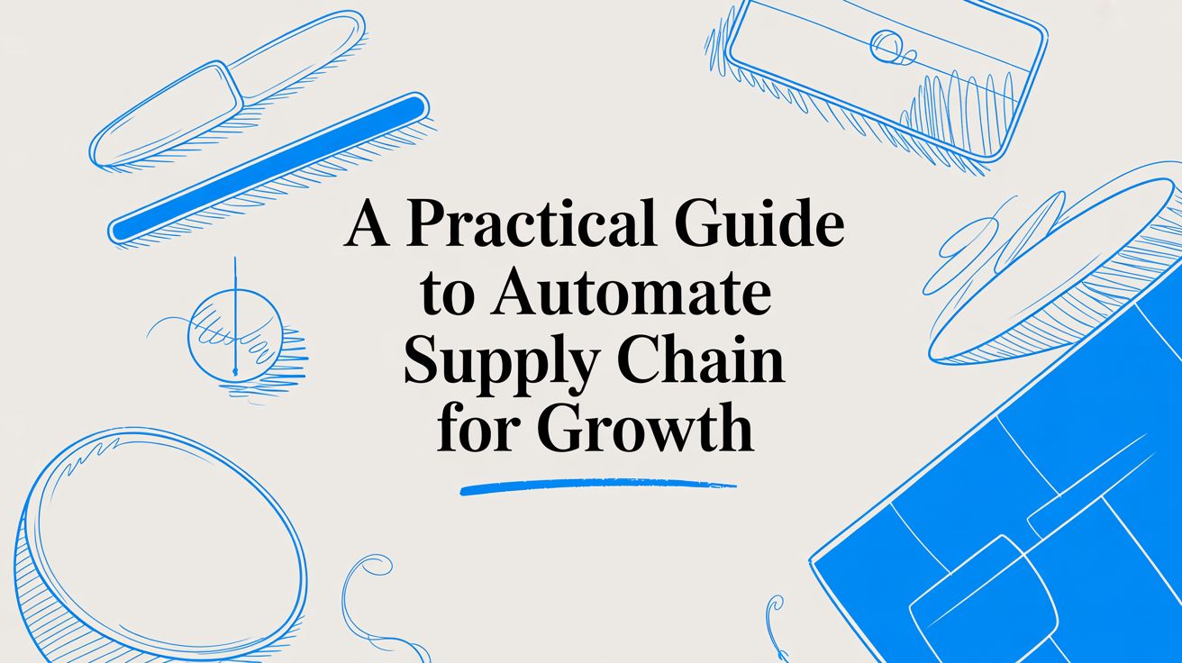 A Practical Guide to Automating Your Supply Chain for Growth