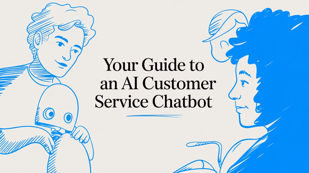 Your Guide to an AI Customer Service Chatbot