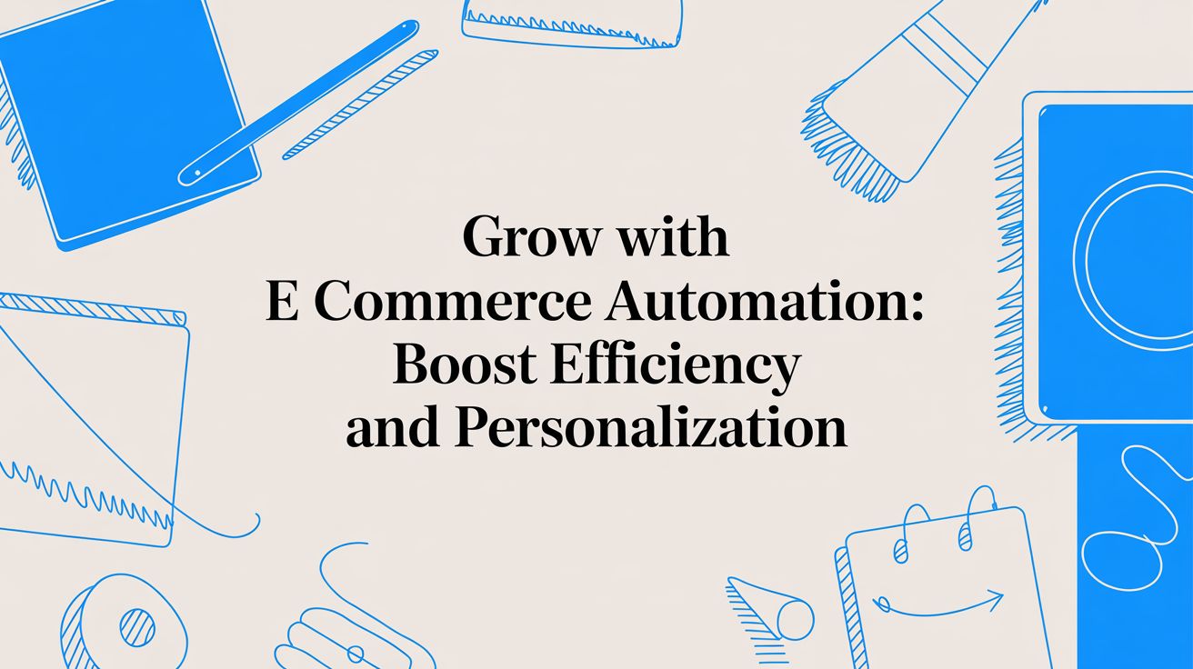 Grow with e commerce automation: Boost Your Efficiency and Sales