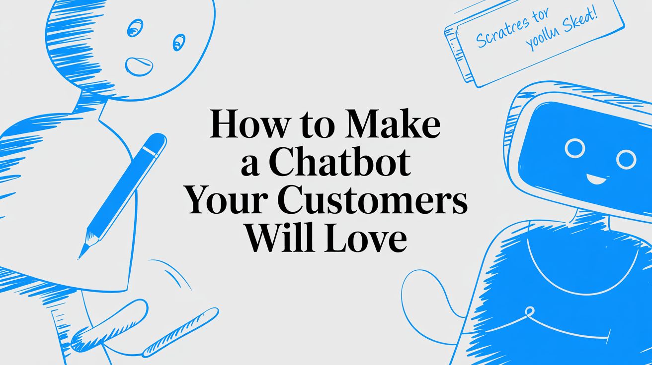 How to make a good customer service chatbot