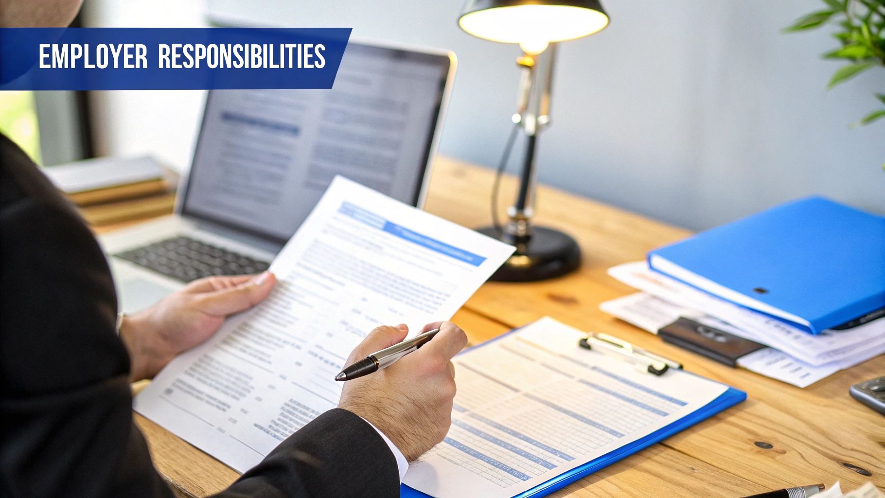 Employers discussing recruitment strategies