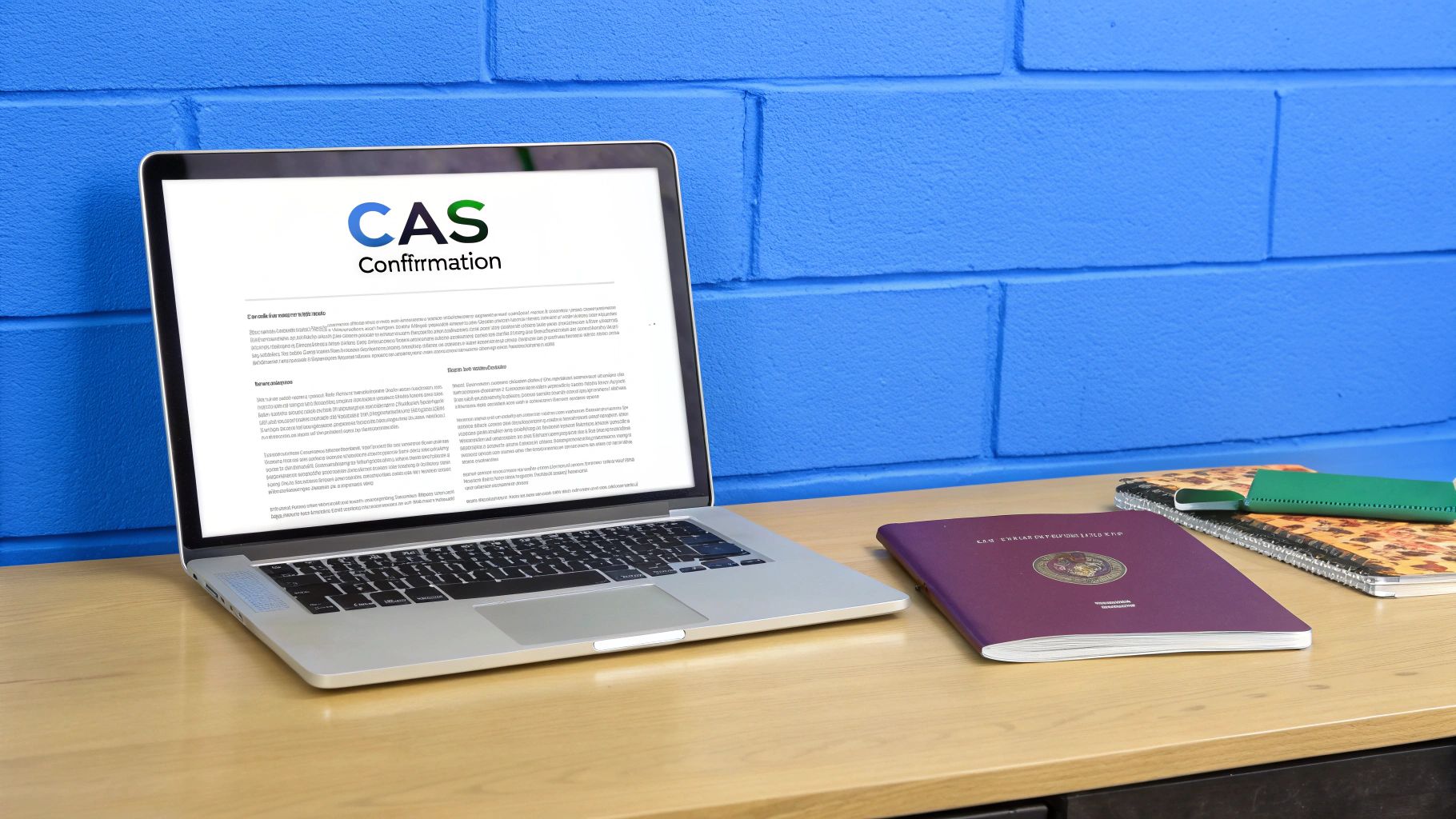 Confirmation of Acceptance for Studies (CAS)
