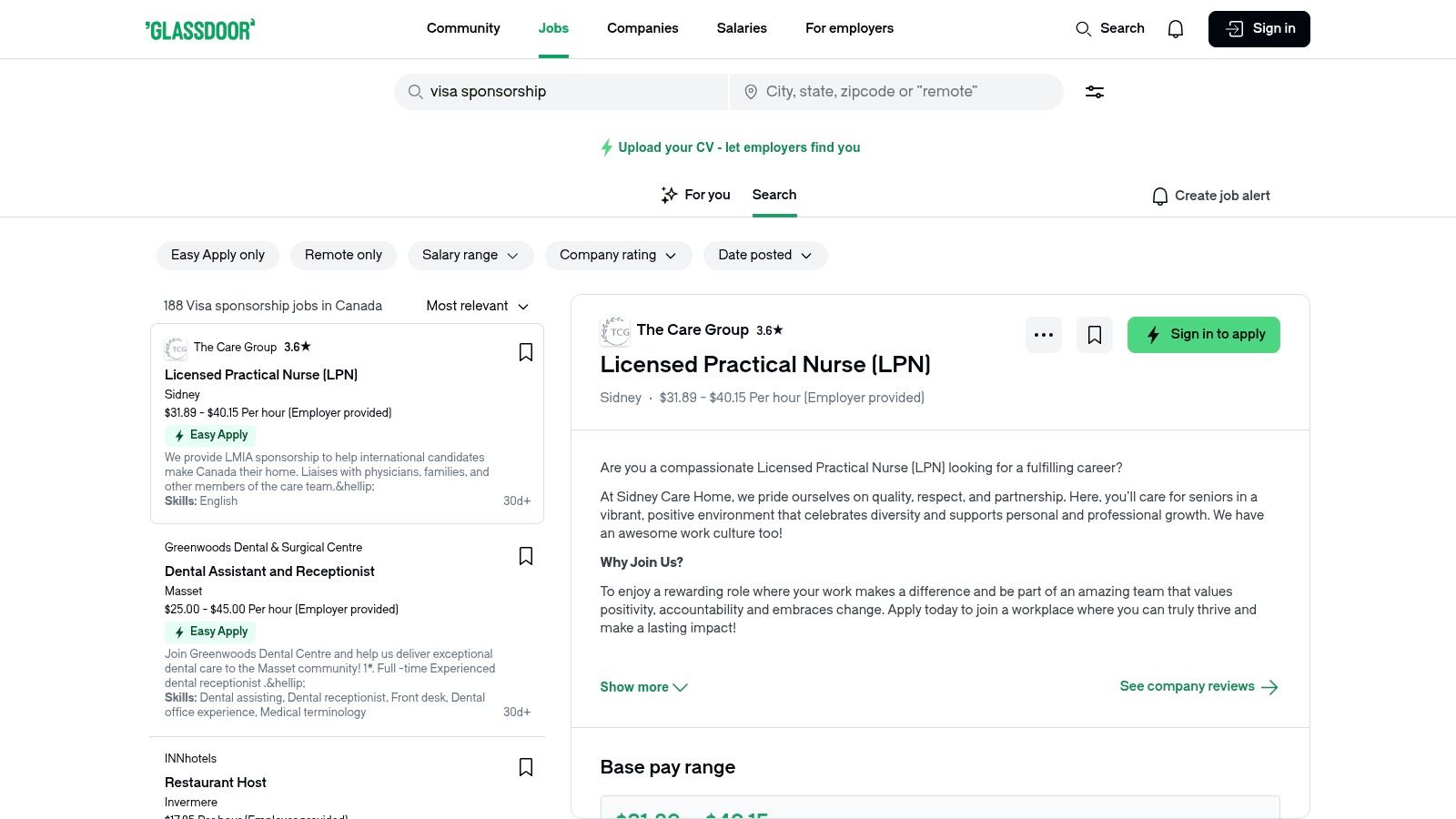 Glassdoor Canada