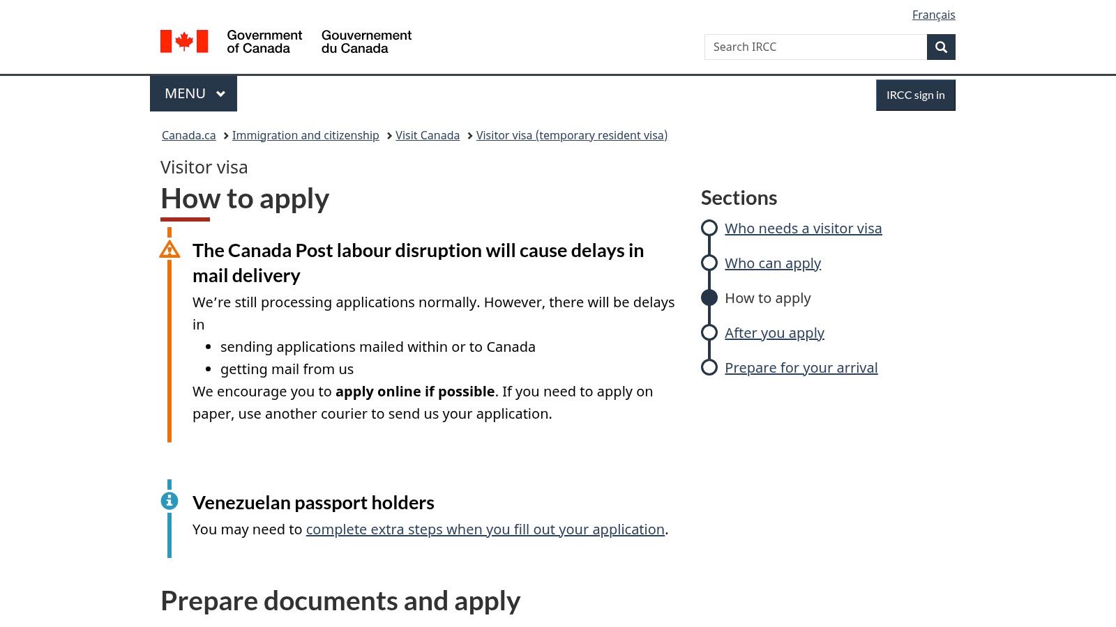 Immigration, Refugees and Citizenship Canada (IRCC)