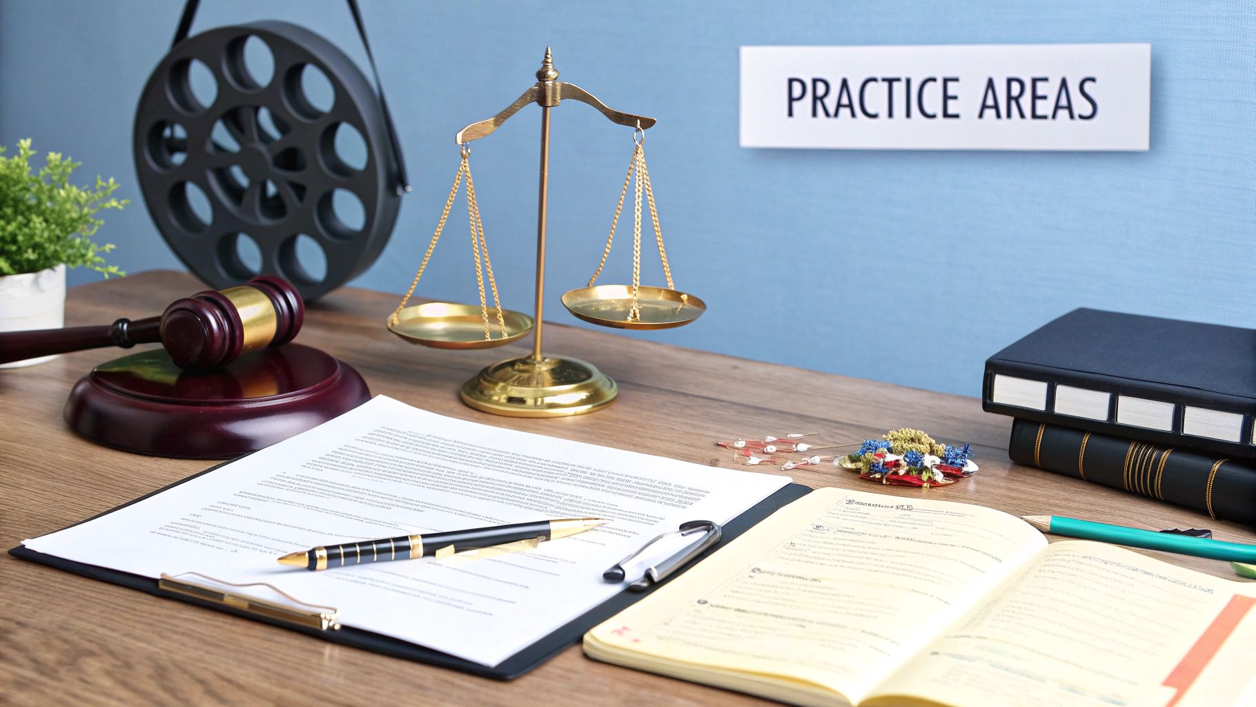 Core practice areas of a modern media and entertainment law firm