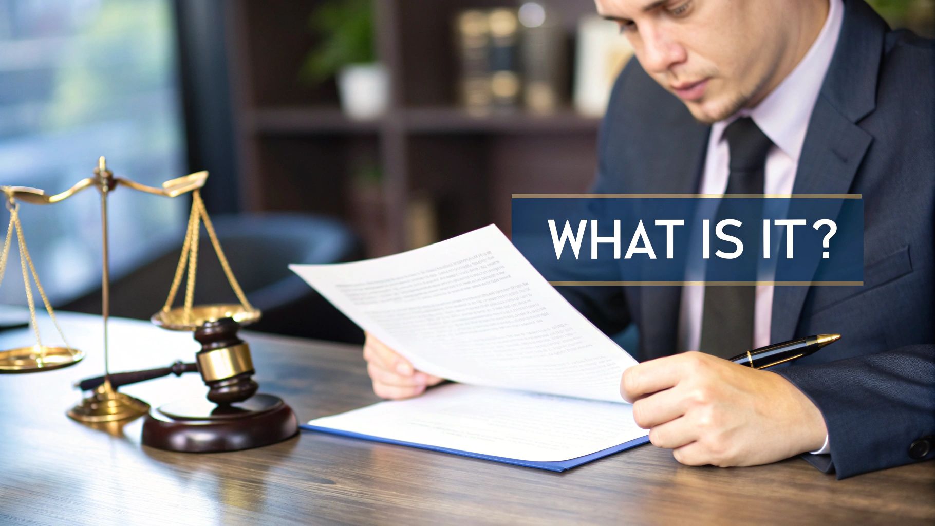 Entertainment Lawyer at Work