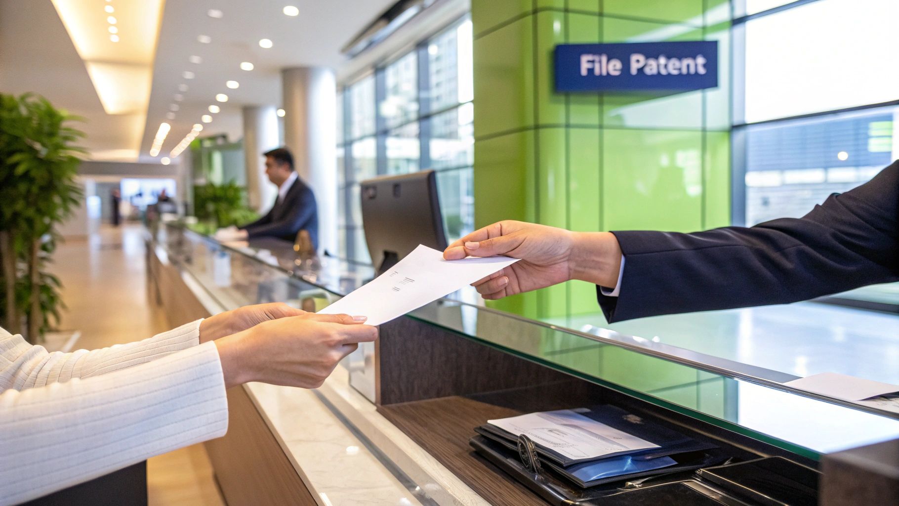 Drafting a patent application