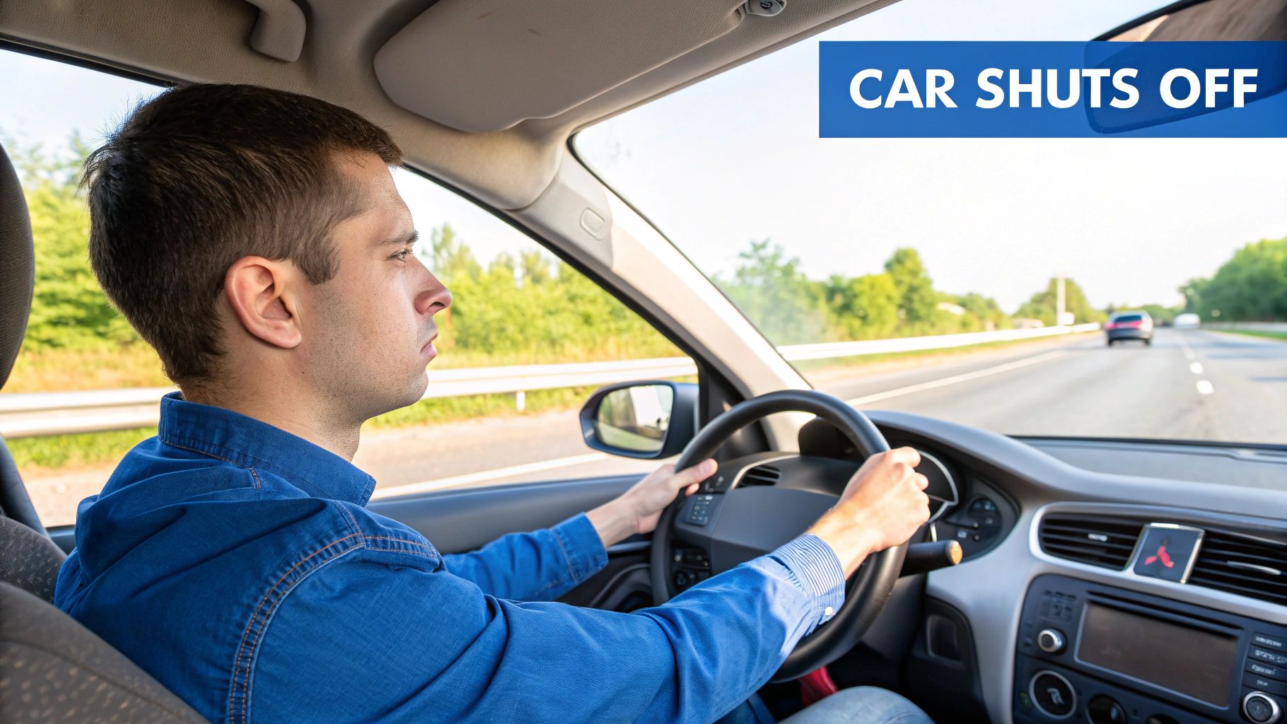 A car being inspected by a mechanic, representing auto repair services.