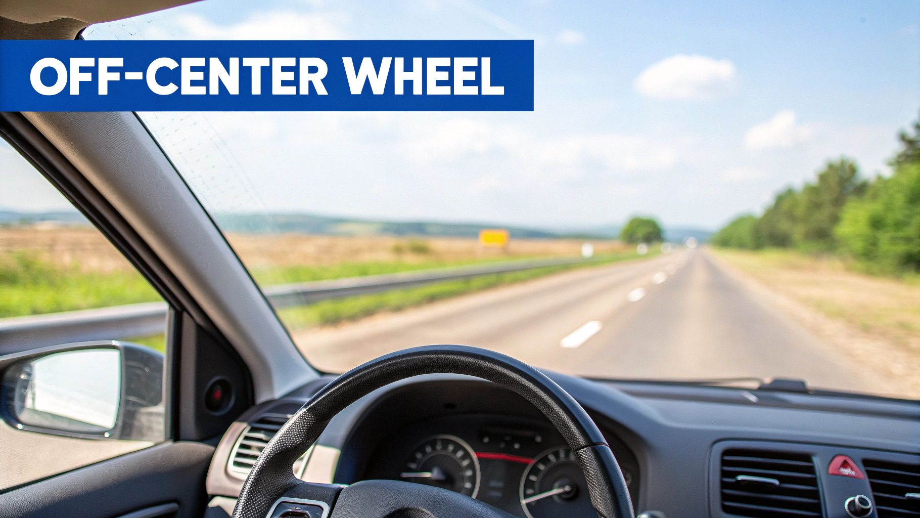 Crooked or Off-Center Steering Wheel