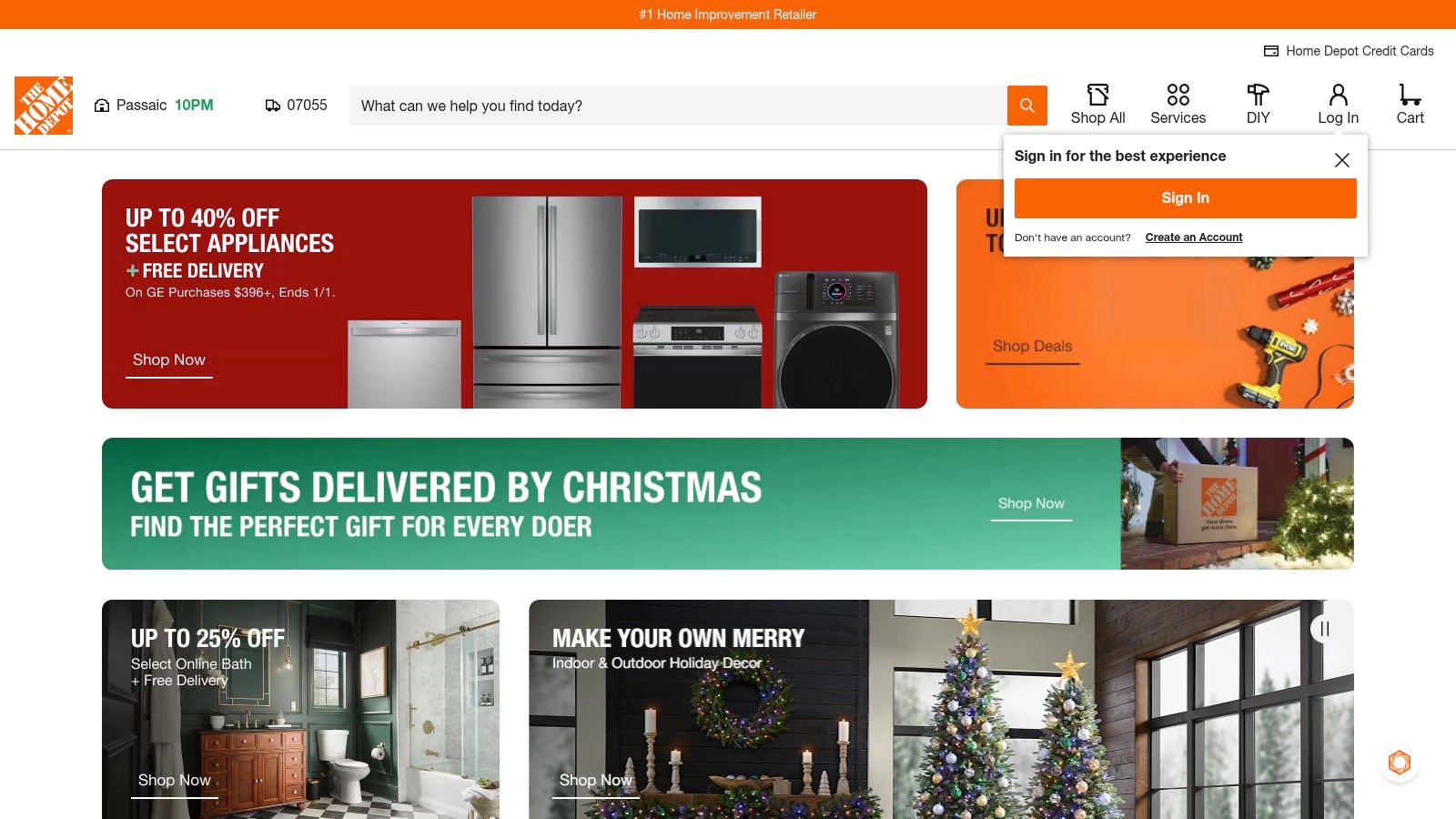 The Home Depot (in‑store key cutting / Minute Key kiosks)