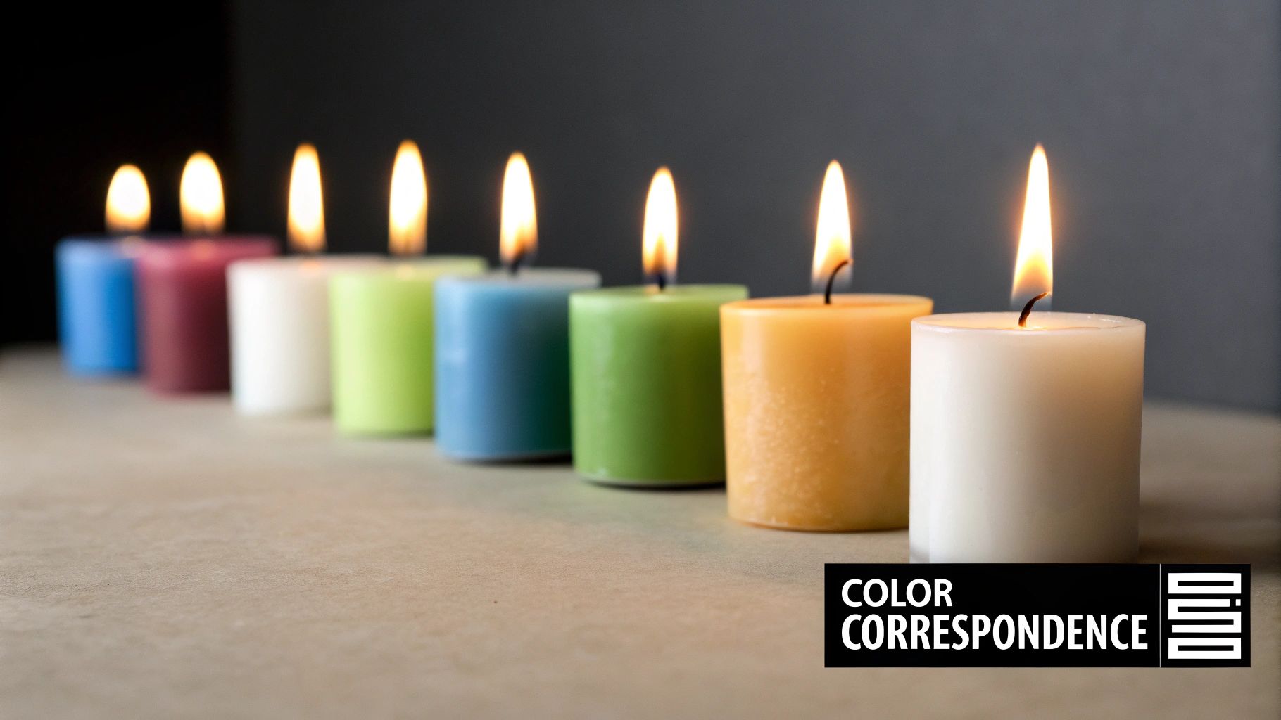 Colour Correspondence Candle Spells