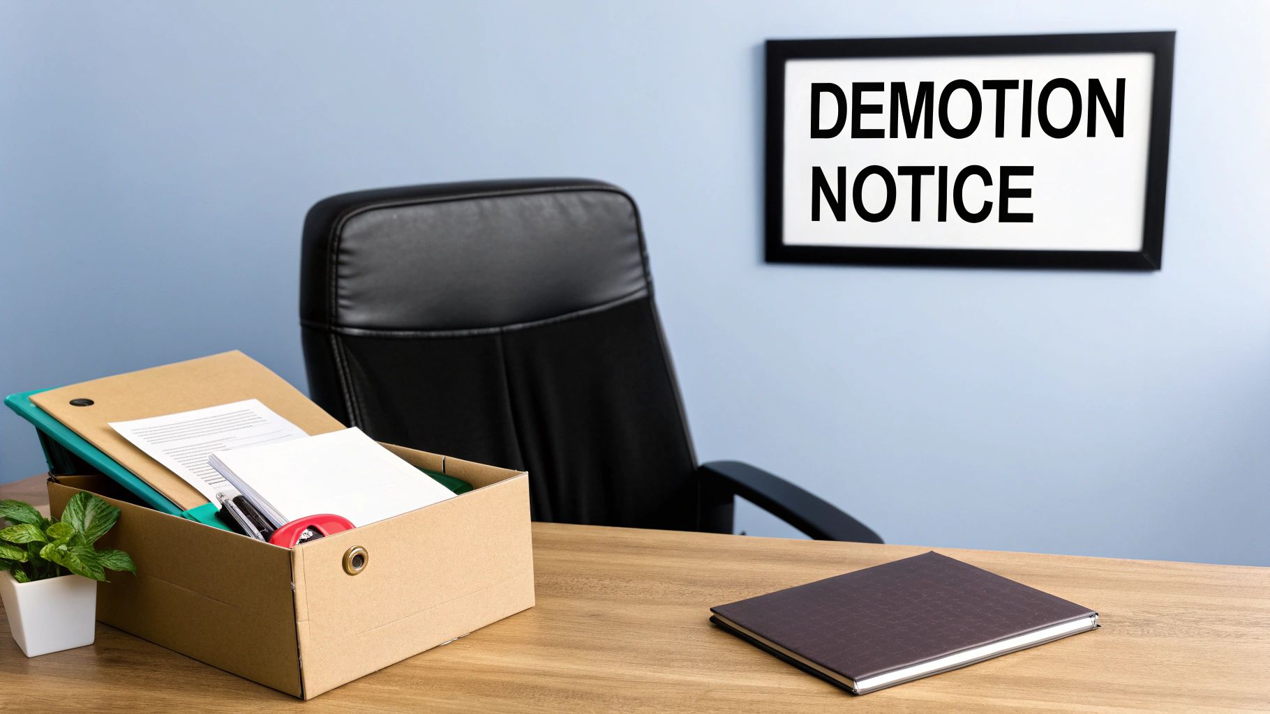 Sudden Change in Job Responsibilities or Demotion