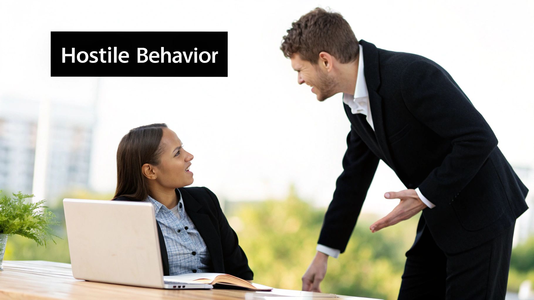 Hostile or Aggressive Conduct from Management or Colleagues