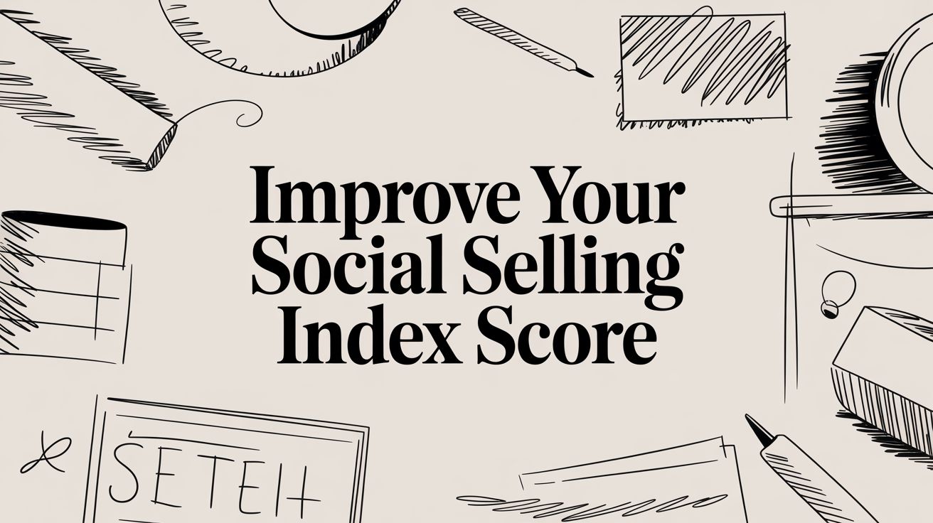 How to Actually Improve Your Social Selling Index Score