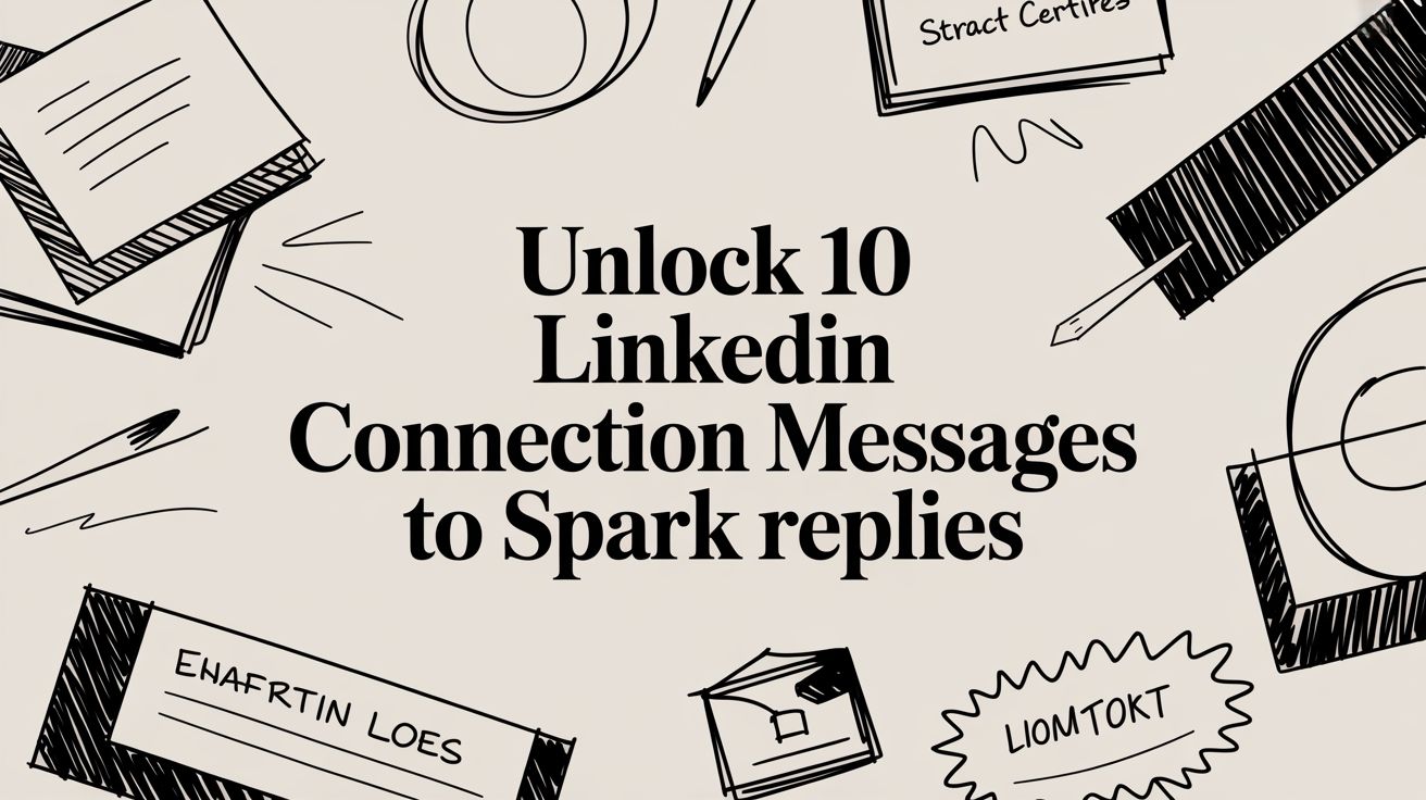 Unlock 10 LinkedIn Connection Messages to Spark Replies