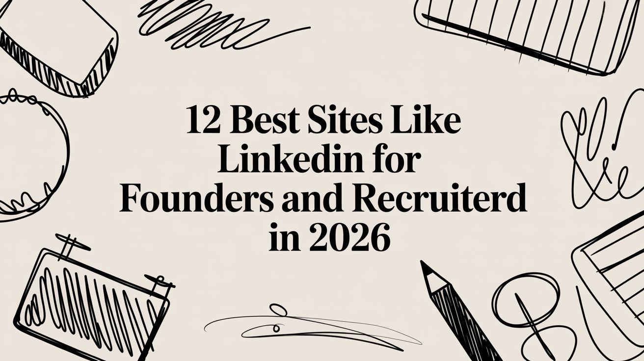 12 Best Sites Like LinkedIn For Founders And Recruiters In 2026