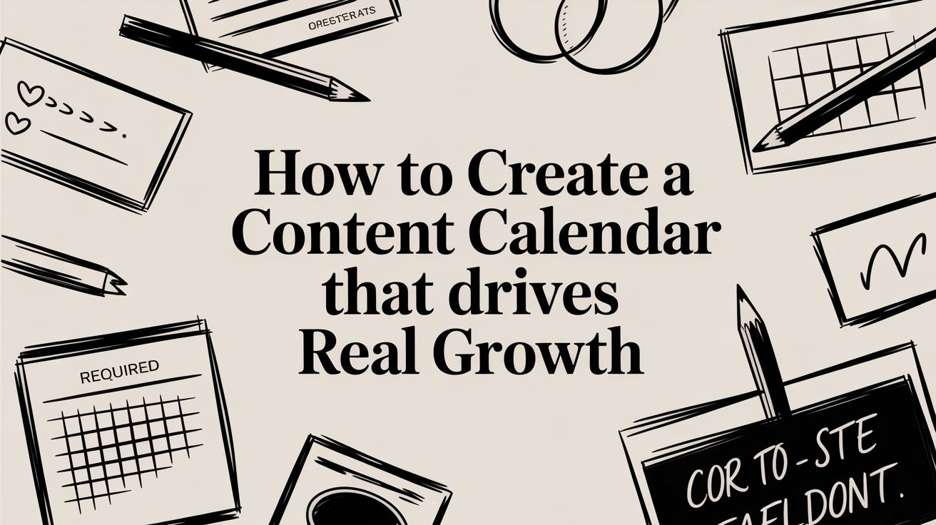 How to Create a Content Calendar That Drives Real Growth
