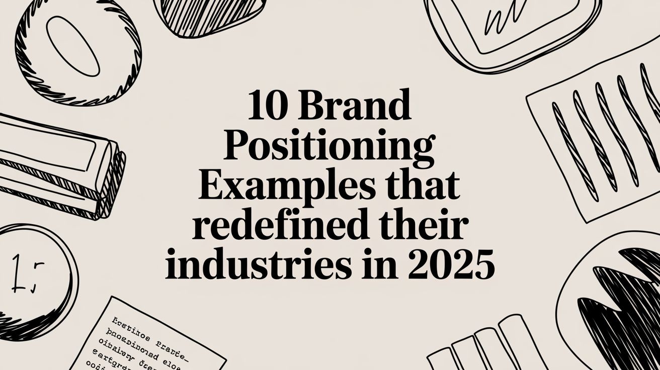 10 Brand Positioning Examples That Redefined Their Industries in 2025