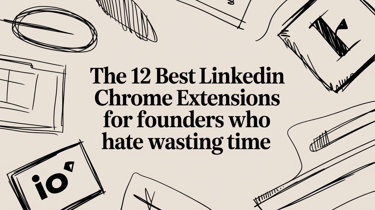 The 12 Best LinkedIn Chrome Extensions for Founders Who Hate Wasting Time
