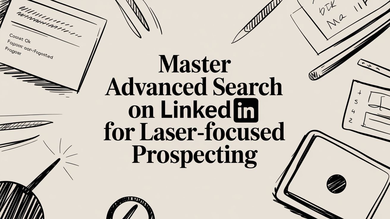Master Advanced Search On LinkedIn For Laser-Focused Prospecting