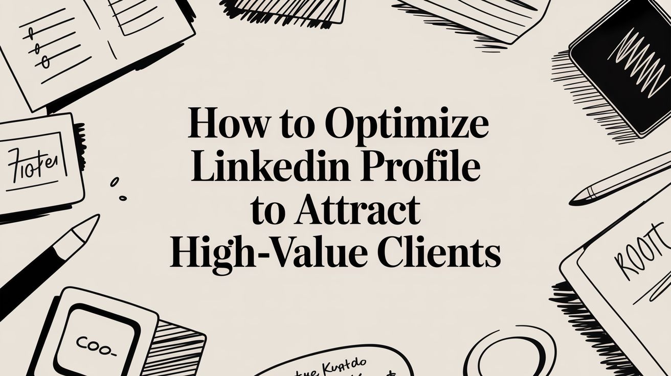 How to Optimize LinkedIn Profile to Attract High-Value Clients