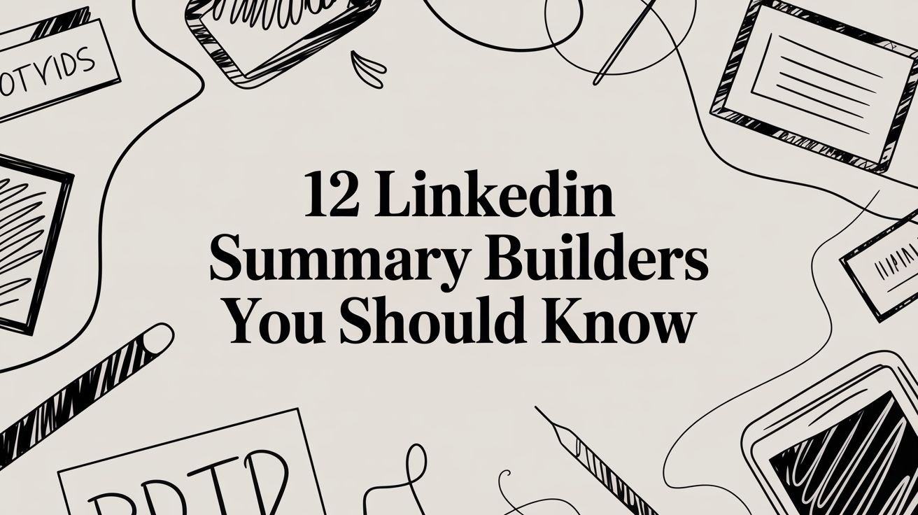 12 LinkedIn Summary Builders You Should Know