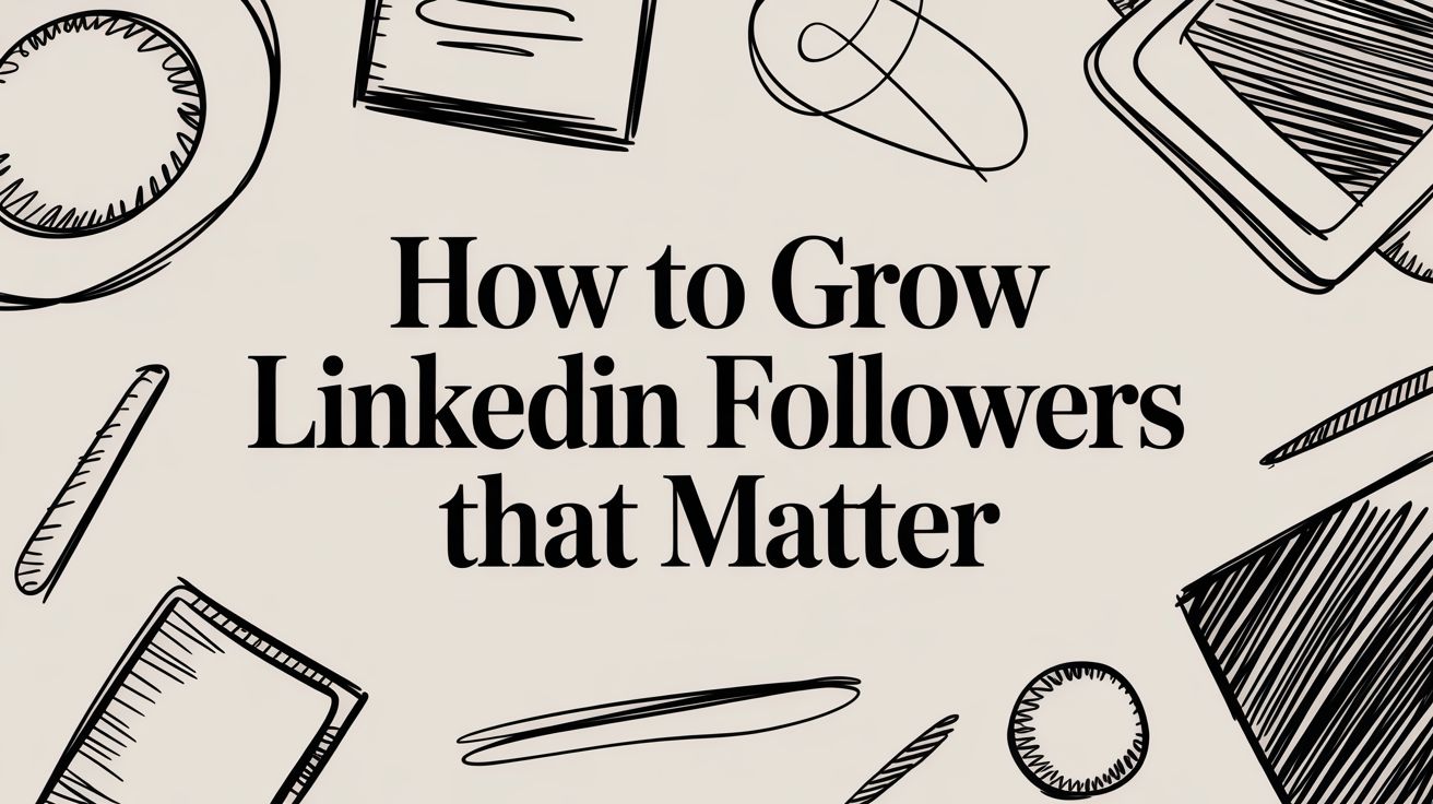 How to Grow LinkedIn Followers That Matter