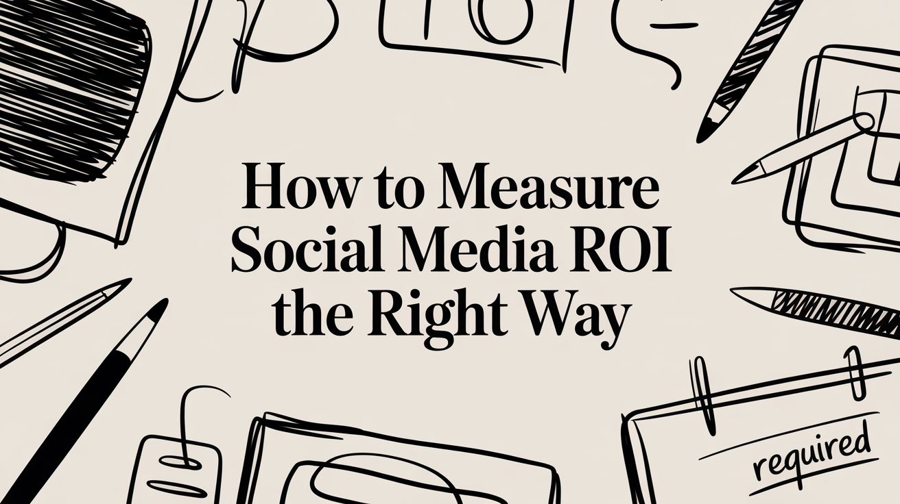 How to Measure Social Media ROI The Right Way