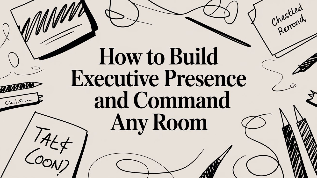 How to Build Executive Presence and Command Any Room