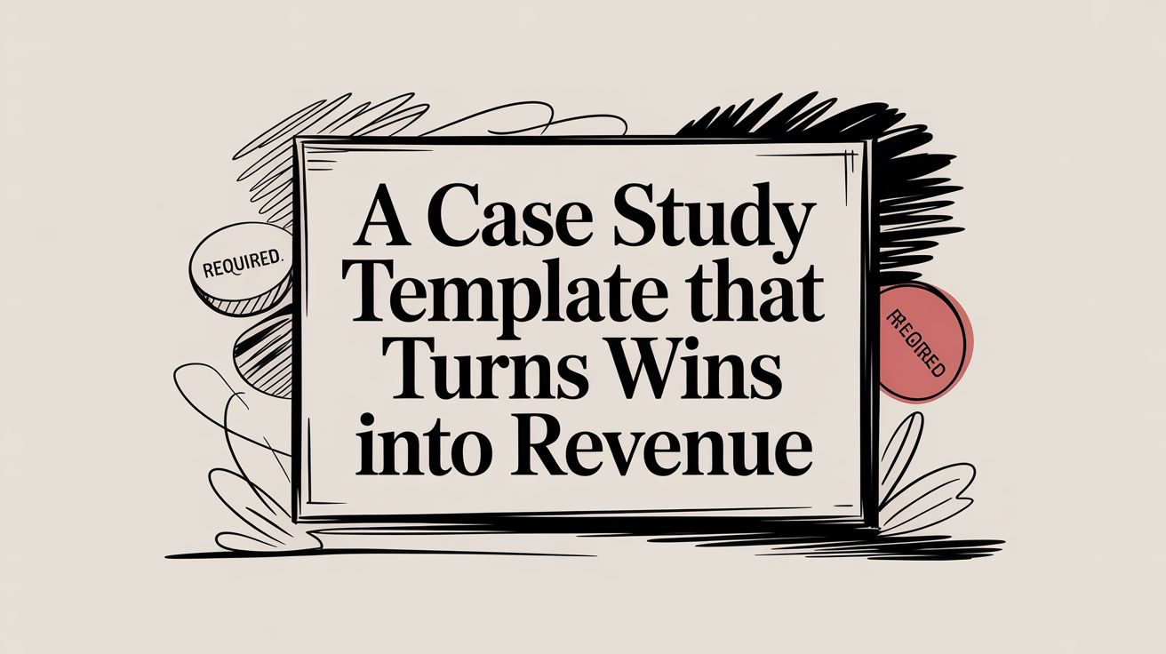 The Case Study Template That Actually Converts Leads into Revenue