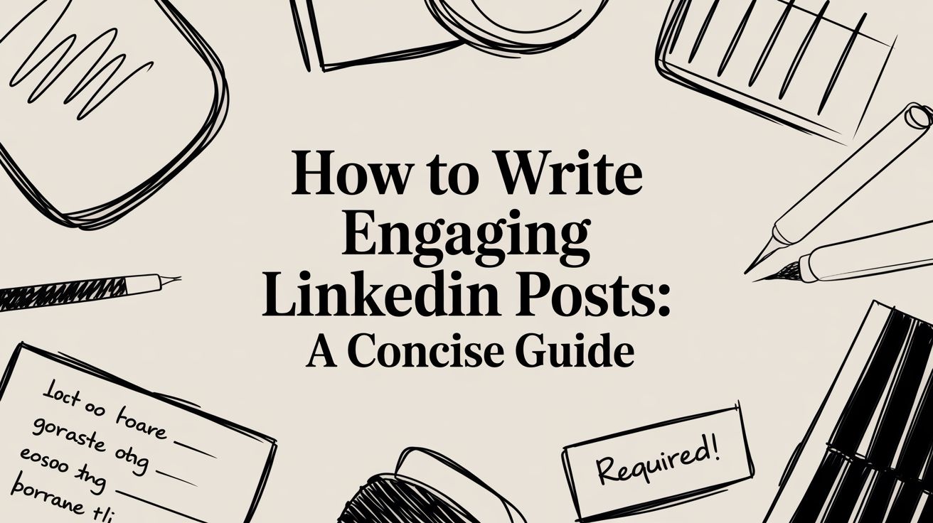 How to Write Engaging LinkedIn Posts That Actually Work